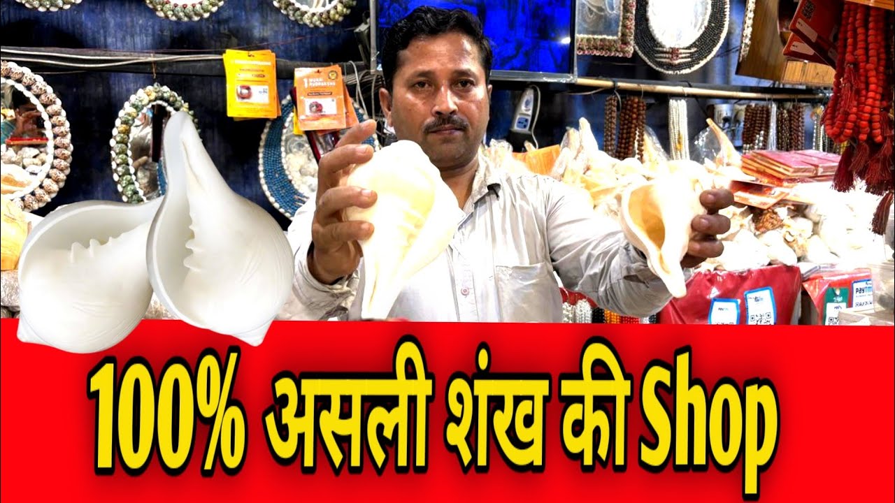 हरिद्वार में सबसे बड़ा शंख का भण्डार || Shankh Shop In Haridwar || Haridwar Video