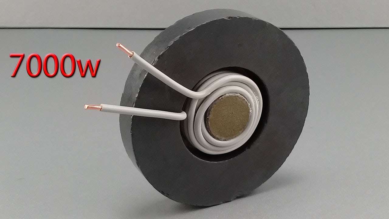 Free Energy 100% From Copper Wire PVC In Magnet Speaker