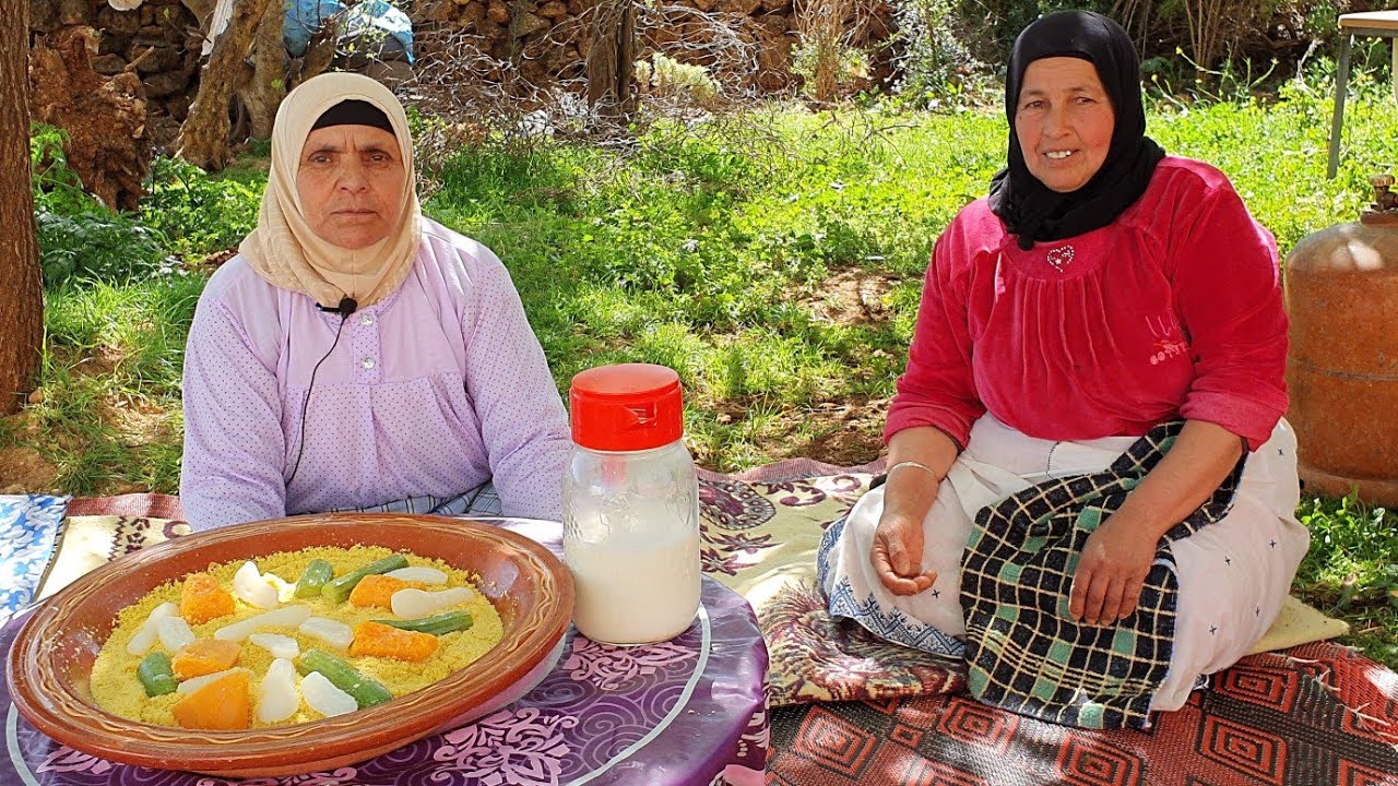 لالة حادة تترحم على شهداء نيوزيلندا😢أكلة بطريقة لالة فتيحة