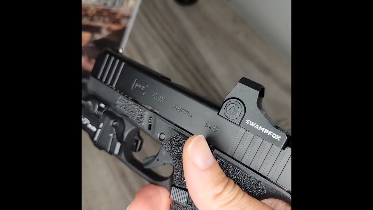Glock G43X MOS TLR-7 Sub Swampfox Sentinel Everyday Carry