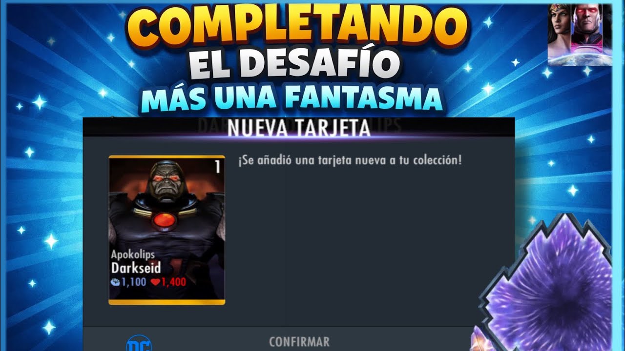 Completando DESAFÍO + ZONA FANTASMA #injusticemobile 😈🔥