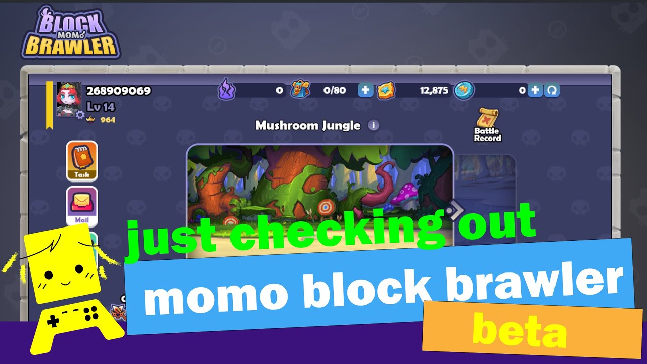 NFT Game - Momo Block Brawler Gameplay