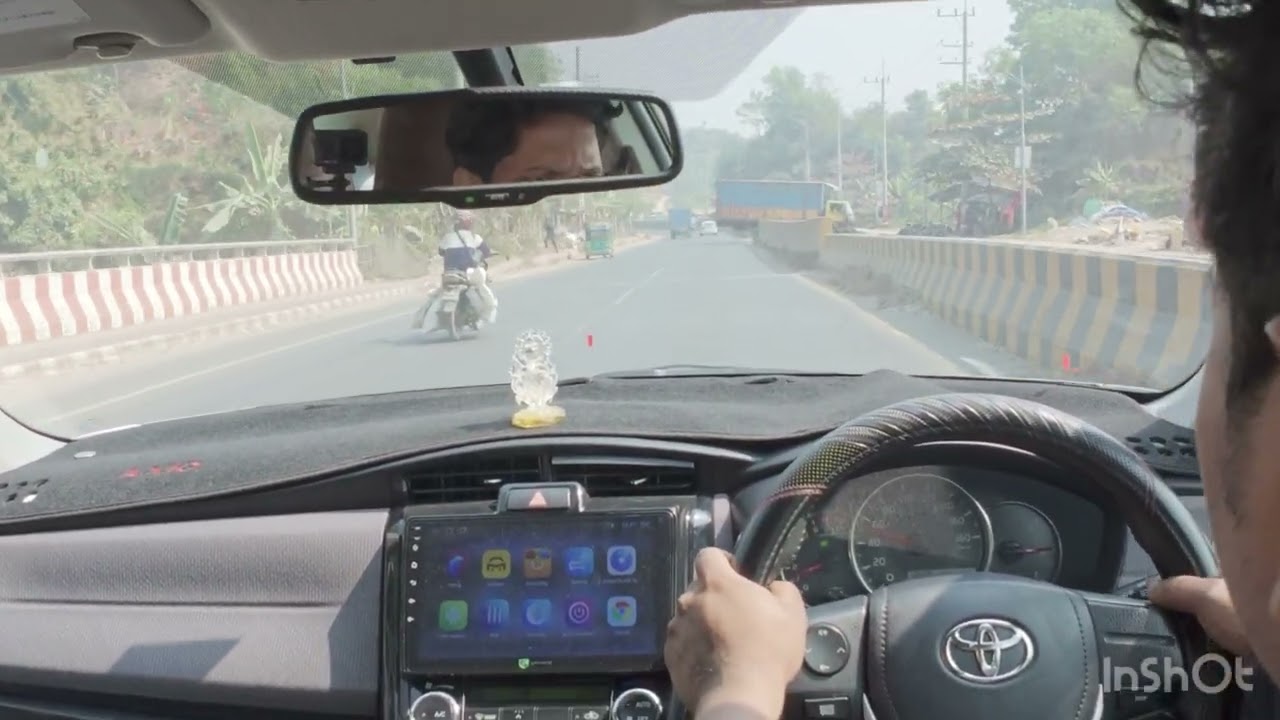 Raw POV Highway Drive