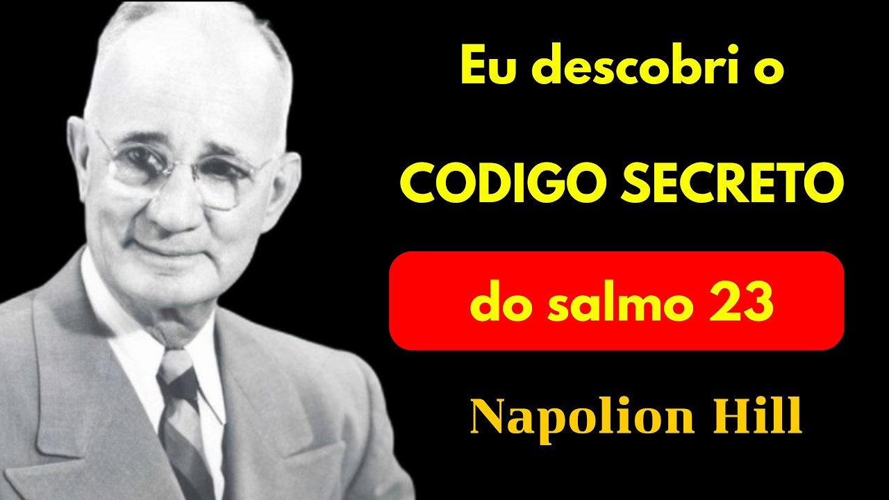 Eu descobri o CODIGO SECRETO do salmo 23 e mudei minha vida em 30 dias! - NAPOLEON HILL