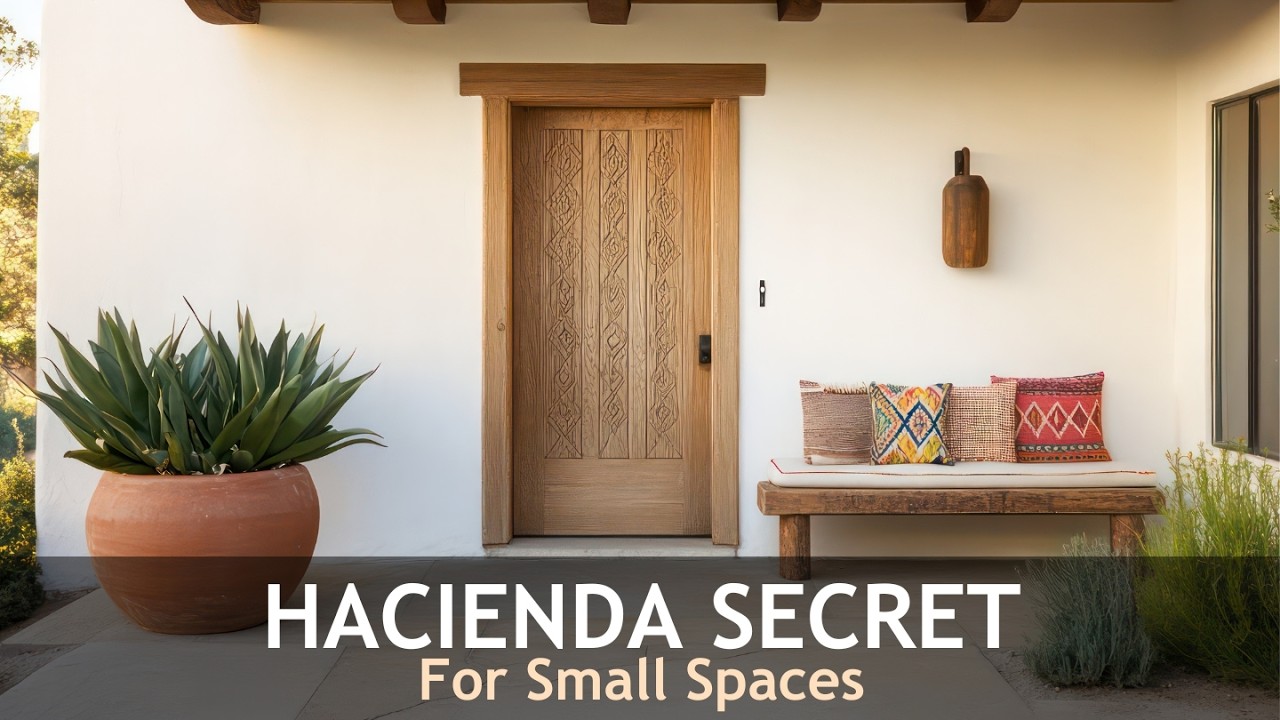Small Spaces, Big Style: Hacienda Home Decor Secrets​
