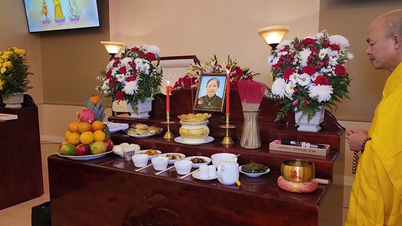 LỄ PHÁT TANG  - Phật tử NGUYỄN THỊ THU QUYÊN - Pháp danh GIÁC ĐẠO (1945 - 2026 )
