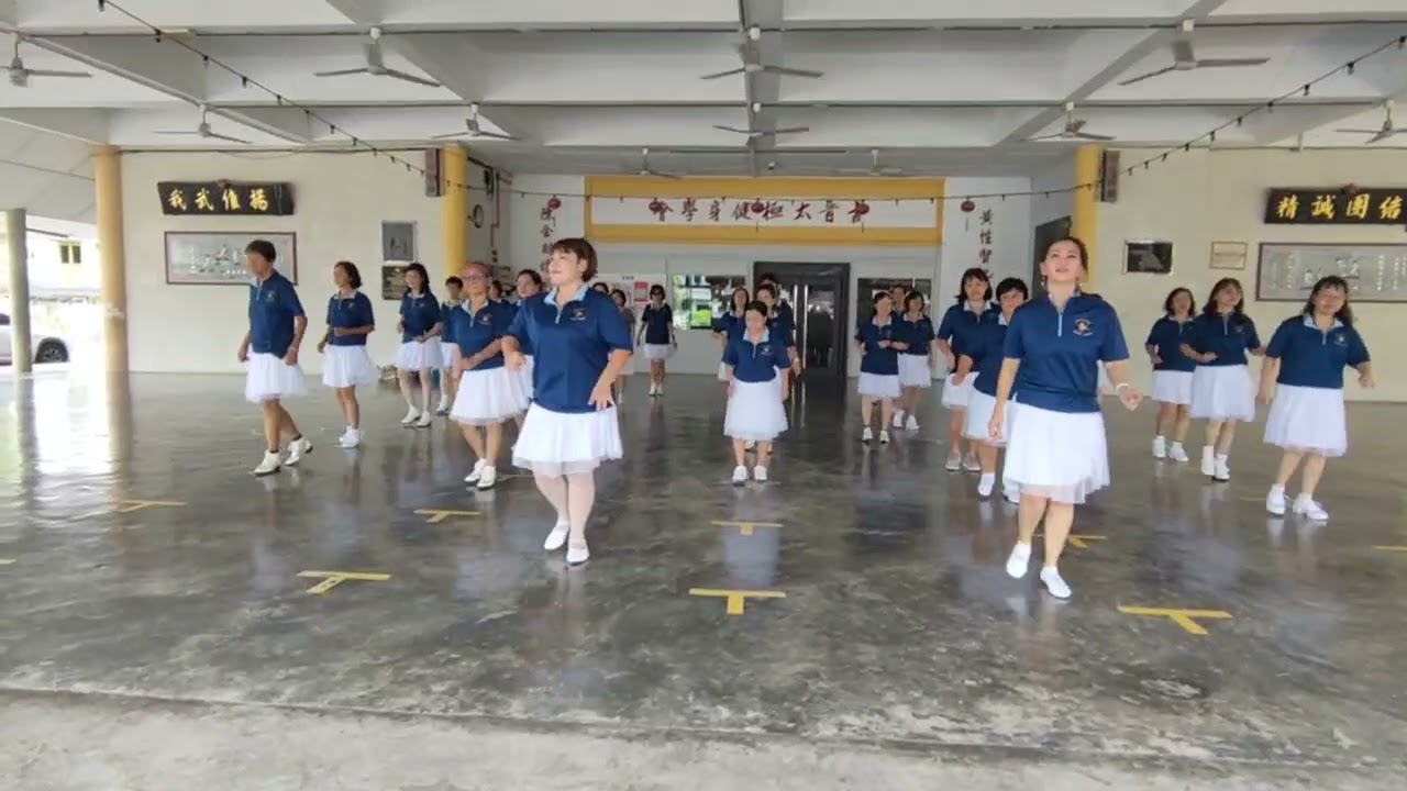JC 土风舞班/全体学生示范（梦驼铃）舞蹈老师：Jennifer Chung