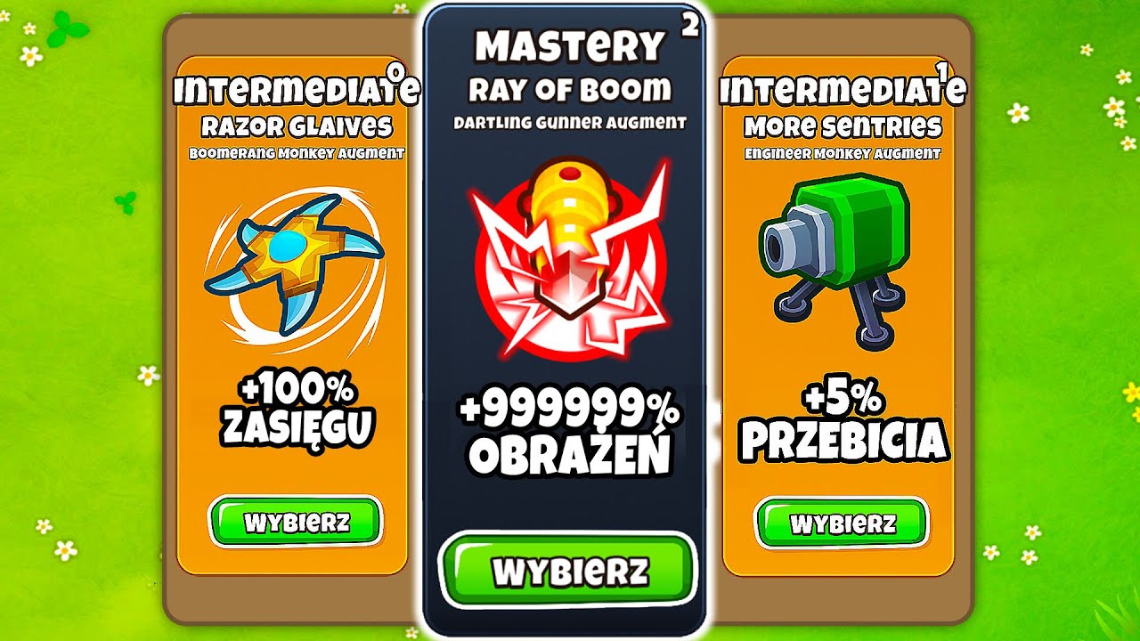WYBIERZ SWOJ BUFFY i STWÓRZ GIGA OP MAŁPKĘ w BLOONS TD 6