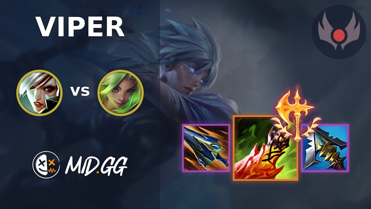 MID.GG: [ Viper ] Riven BOT vs Zeri | NA GRANDMASTER | LOL Season 2025