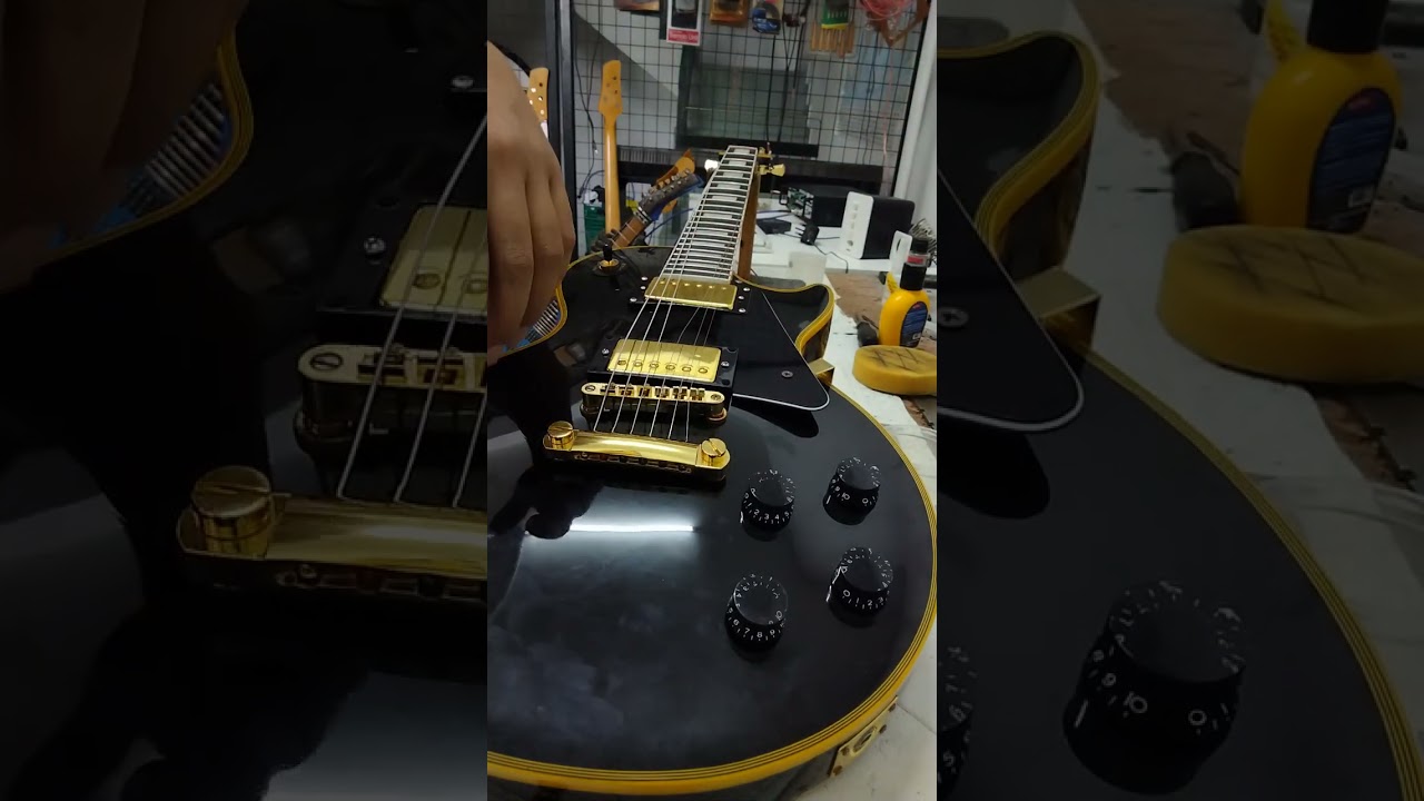 Nonuz Luthierist Guitar Repairs Les Paul wiring part 1 WhatsApp 0176460900