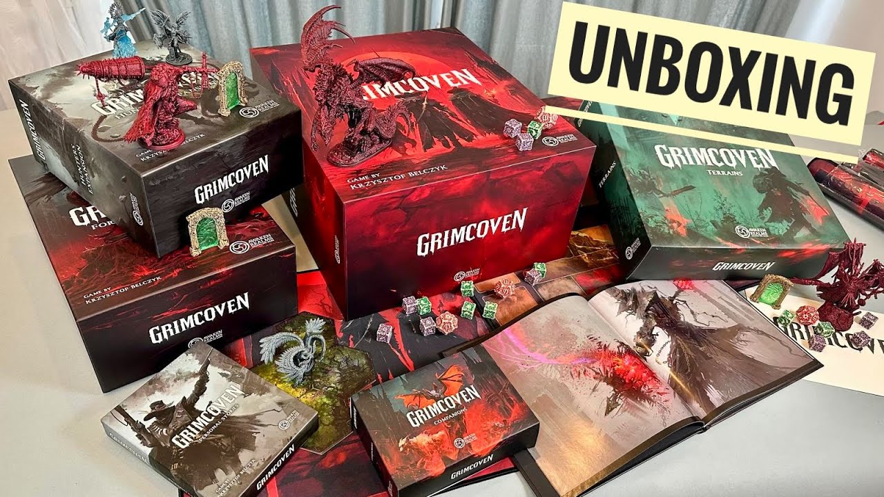 Grimcoven | распаковка | финальная версия