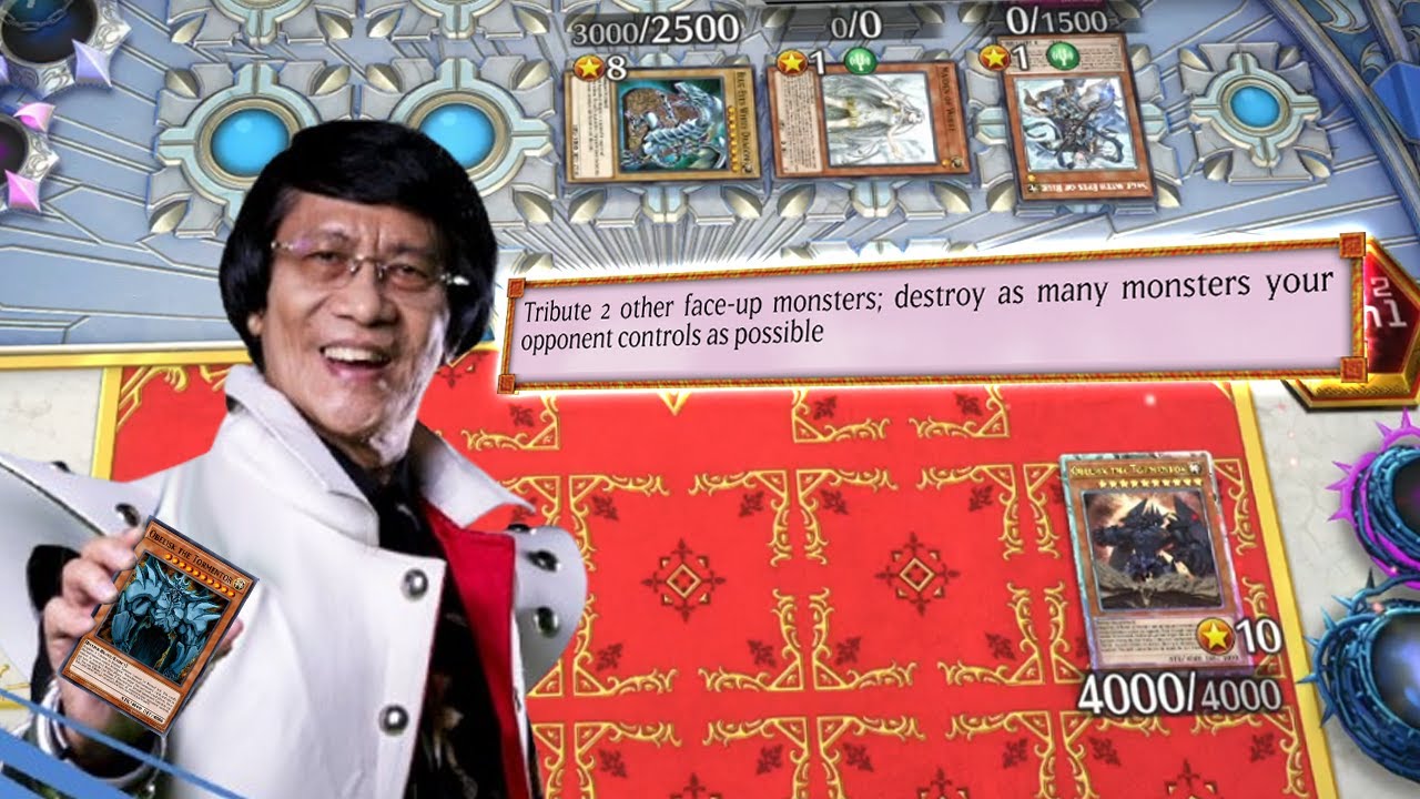 Real Kaiba play Obelisk. Yugioh Master Duel