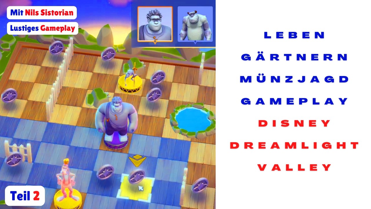47 Teil 2 Dagobert Shop + Gänse füttern + Münzjagd mit Tiana 😀 Disney Dreamlight Valley Gameplay 😀