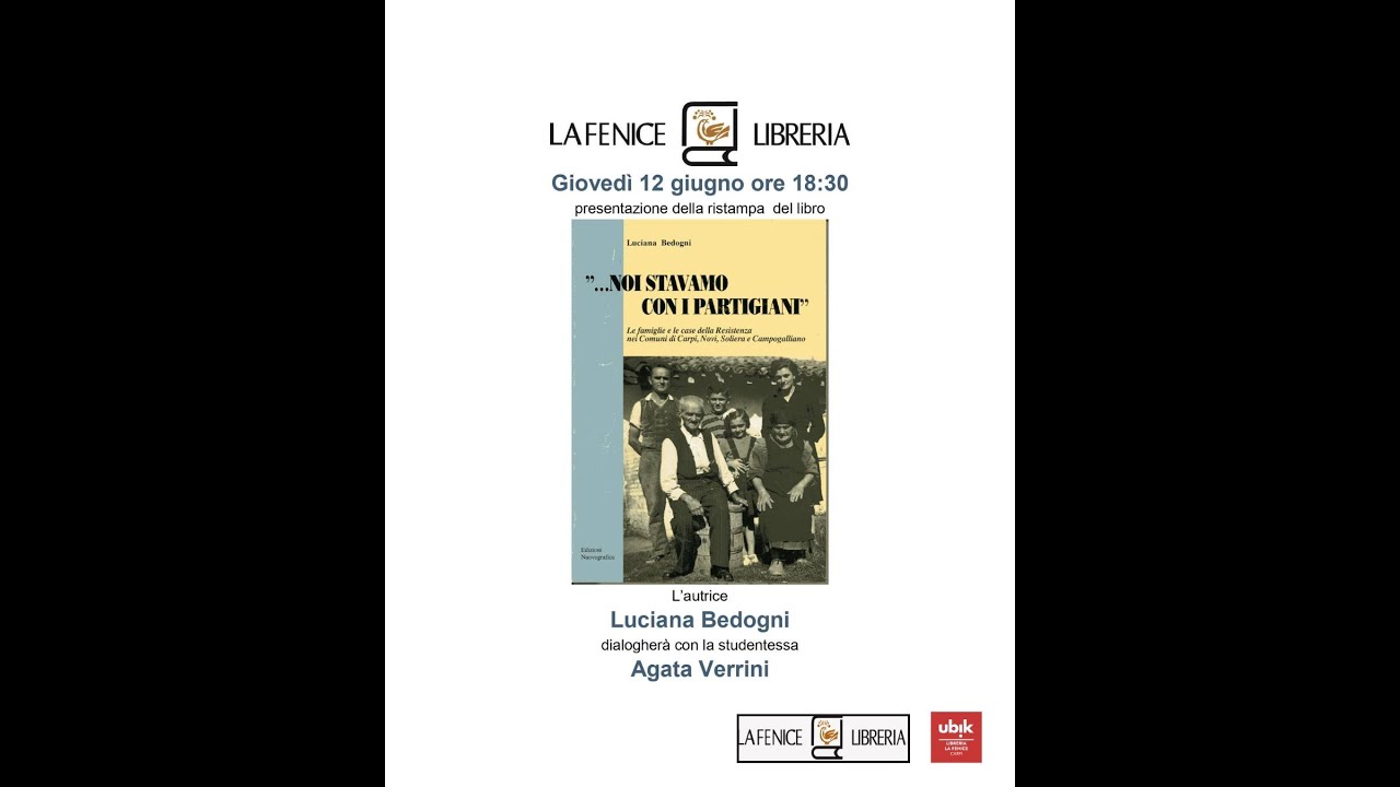 Luciana Bedogni presenta il suo libro 