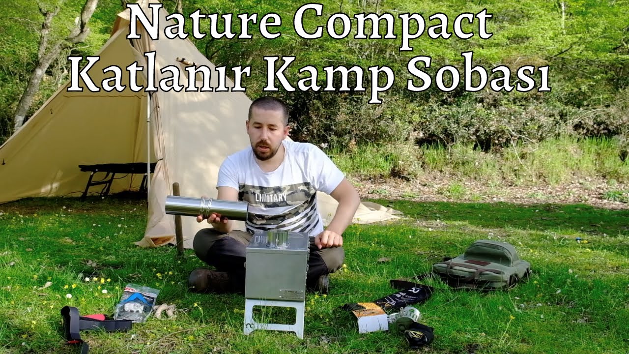Nature Compact Katlanır Çadır Sobası