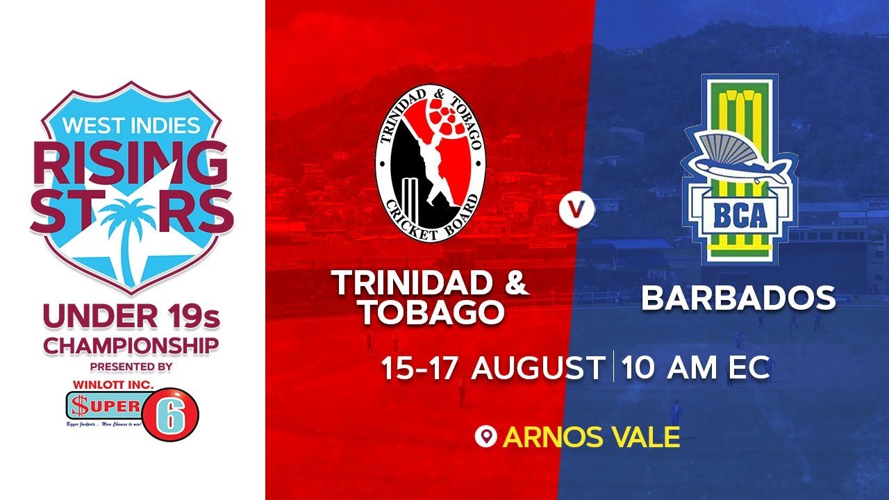 M4- T&T v Barbados-Day 1 | CWI Rising Stars Boy's U19 Championships 2022