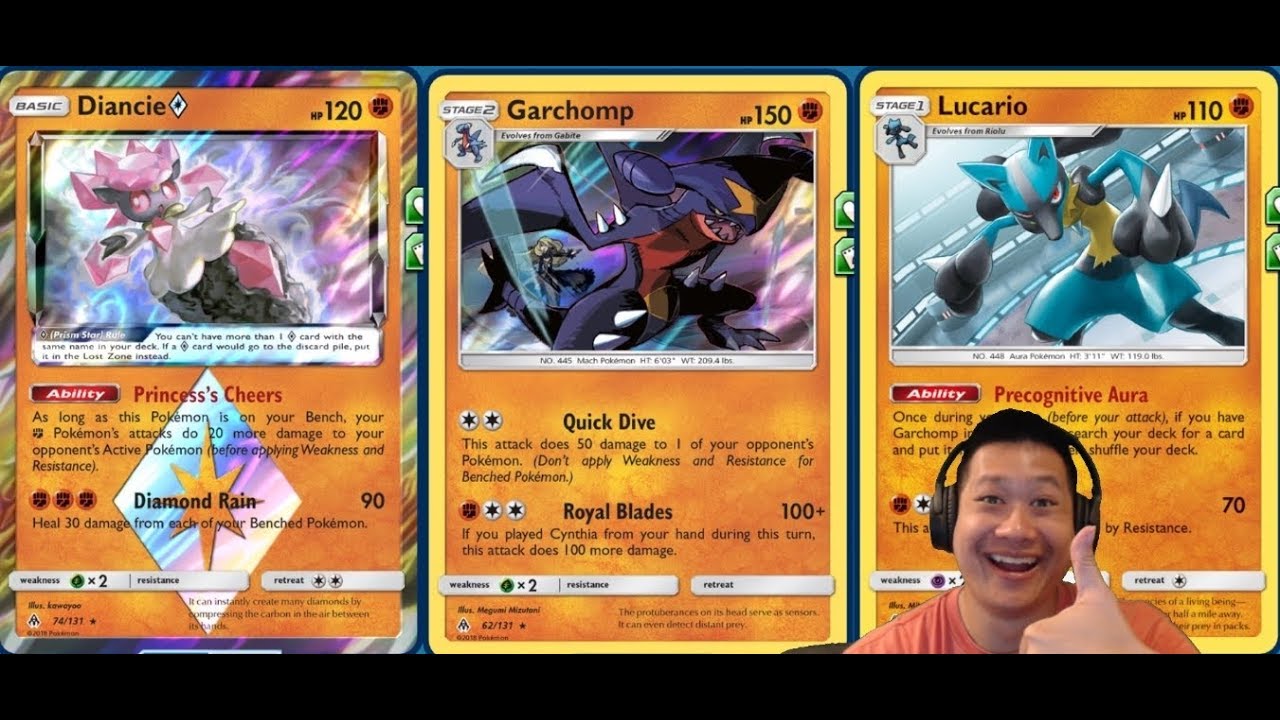 Forbidden Light GARCHOMP Deck, BEST Non GX Deck