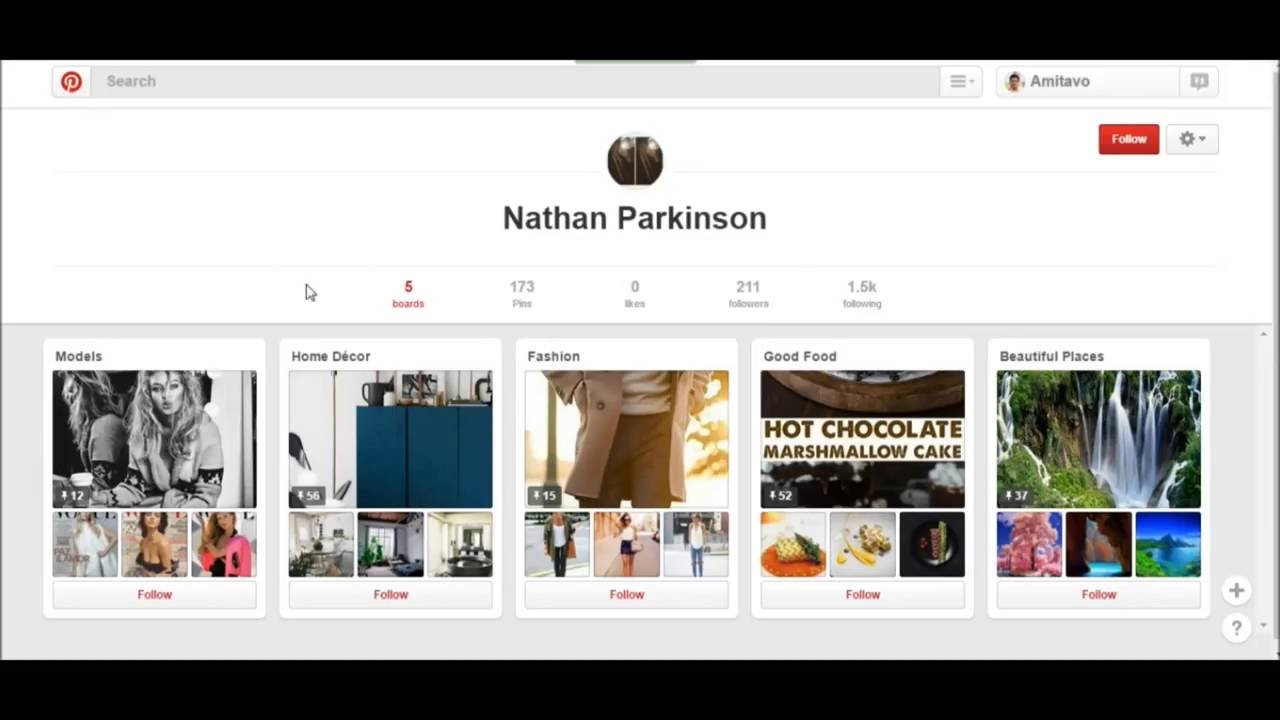 Pinterest - Block or unblock someone