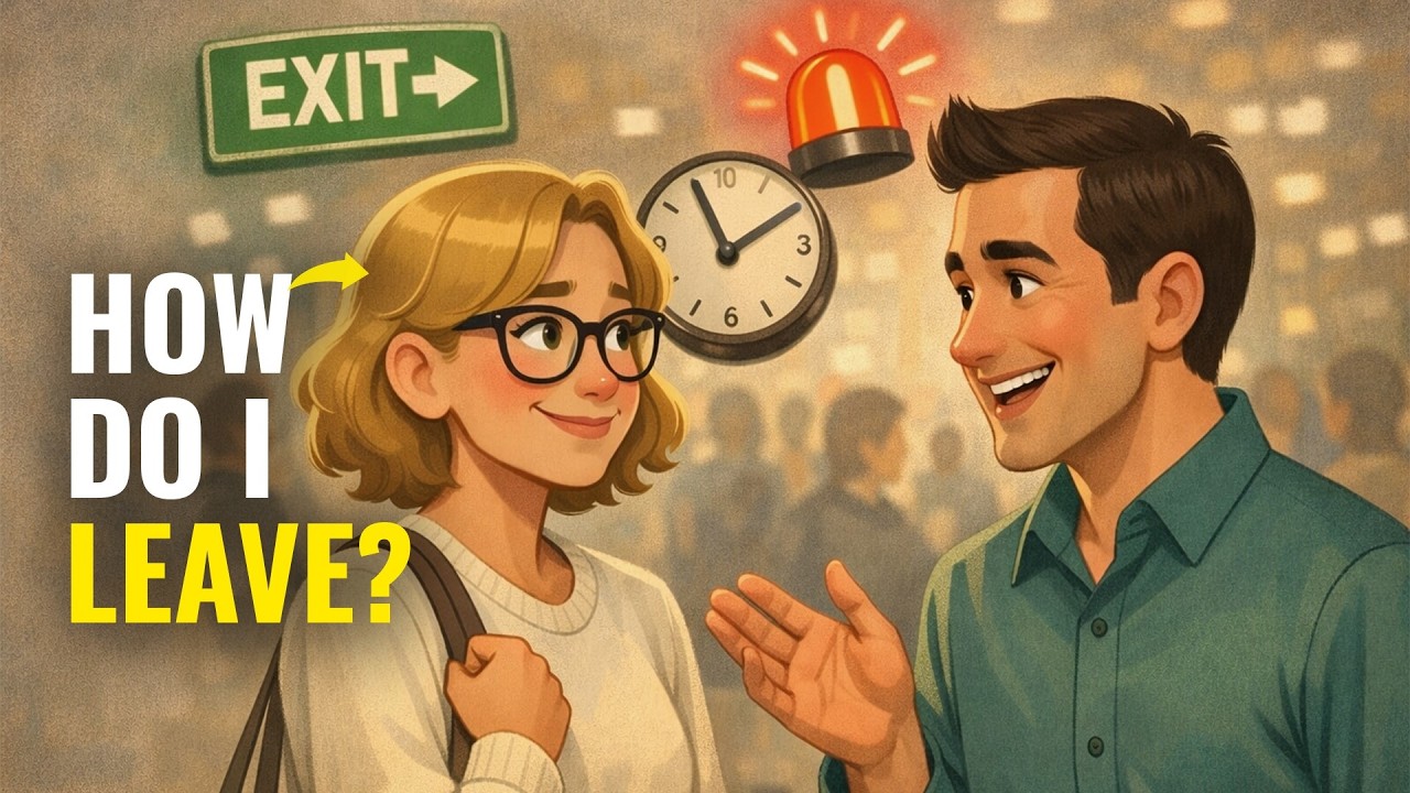 How to End a Conversation Without Being 