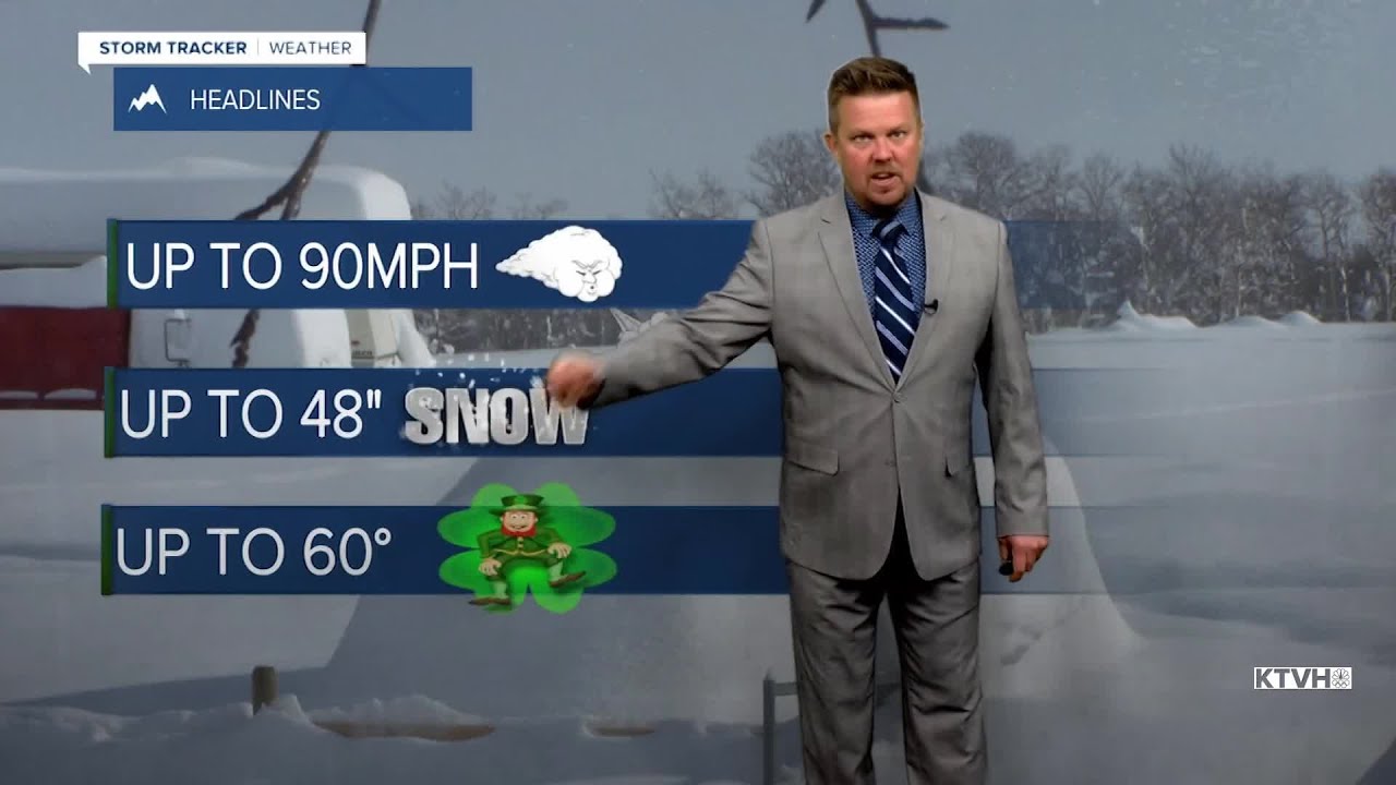 Major Storm Brings Heavy Wind & Snow