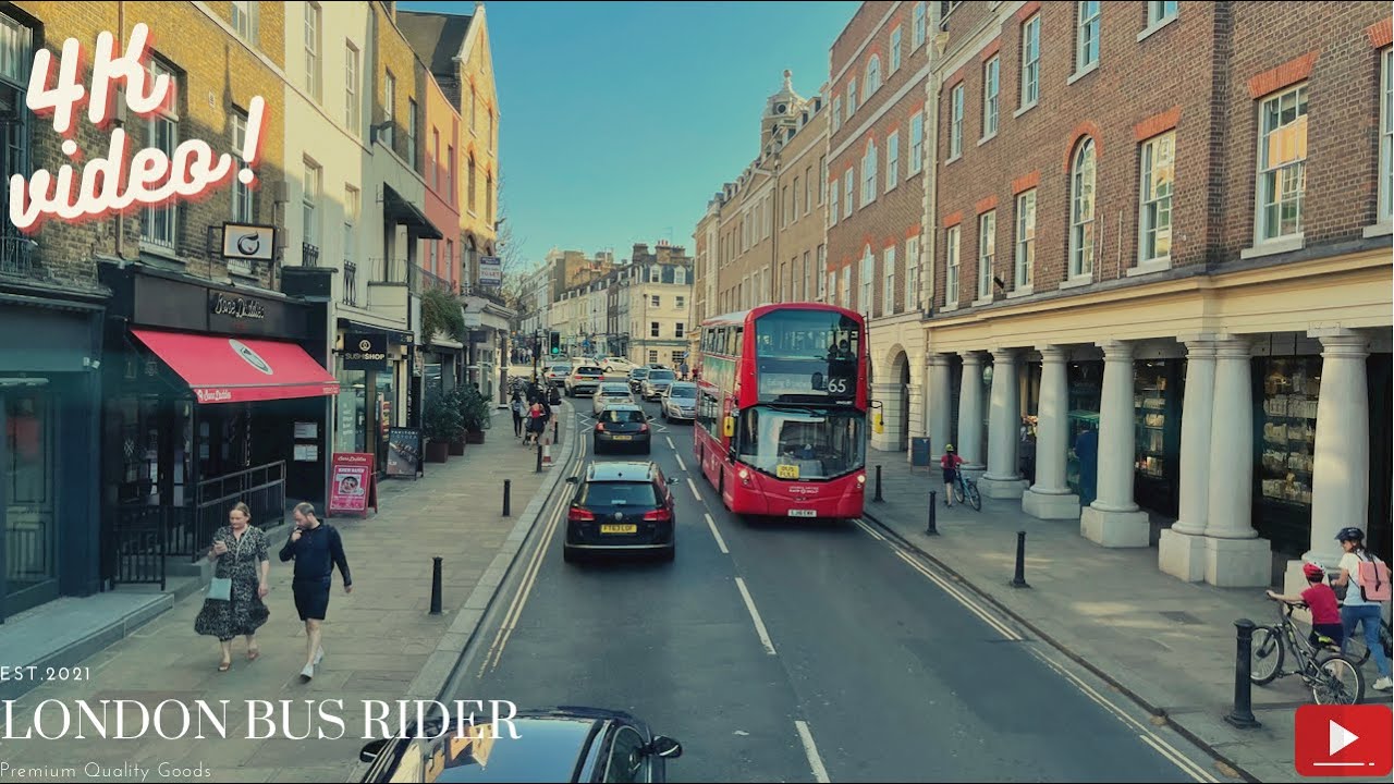 London Bus🚌Route65Visual|How to get to Kingston from Ealing Broadway?