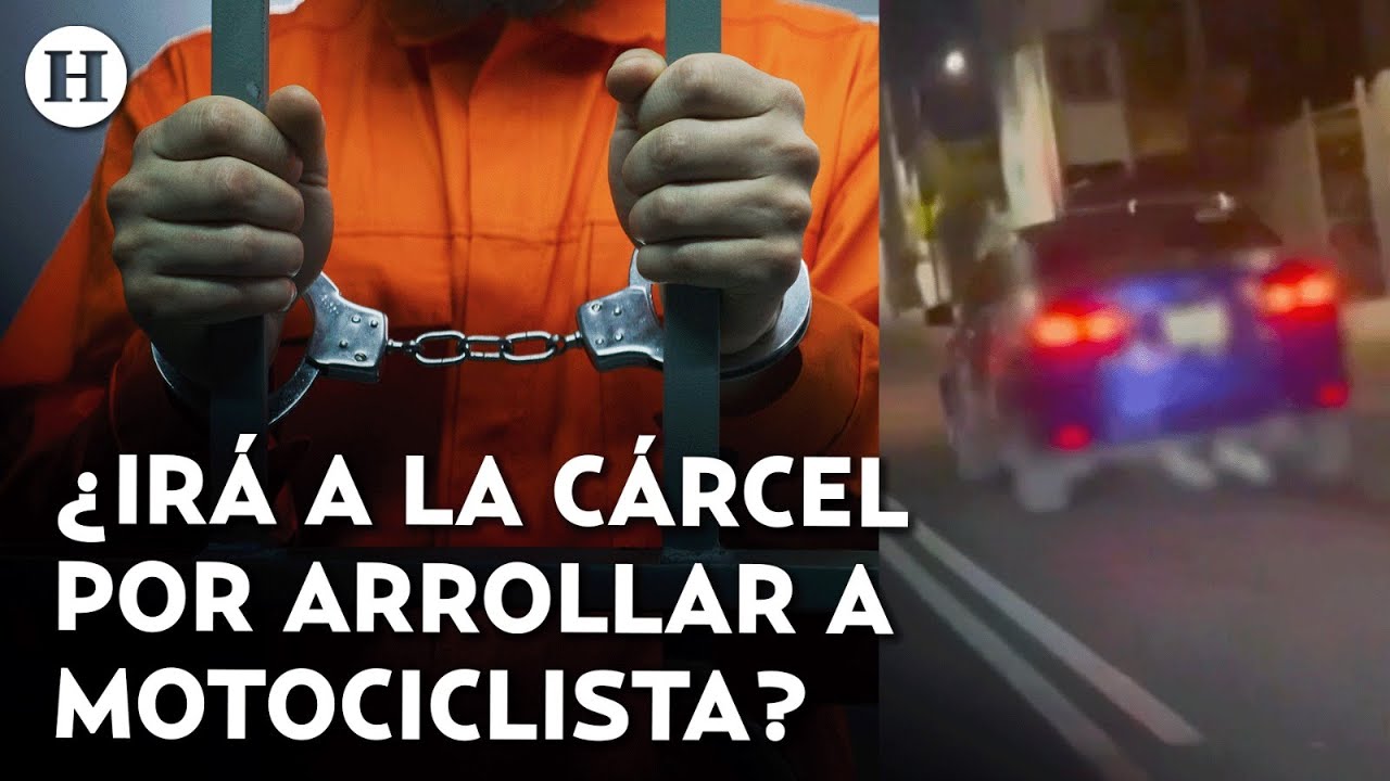 ¿Será acusada de asesinato? Conductora que arrastró a motociclista podría pasar 14 años en prisión