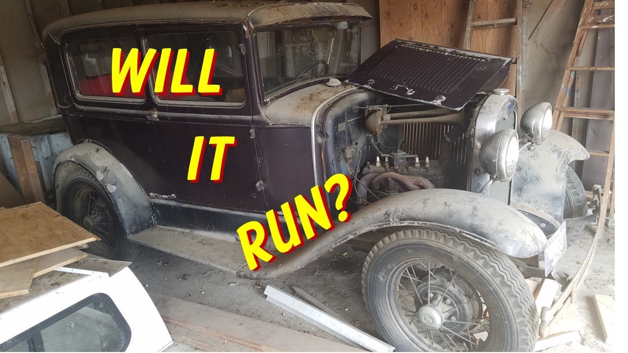 А ОН ЗАВЕДЕТСЯ И ПОЕДЕТ? Ford Model A 1930 года. НАХОДКА В АМБАРНЕ! 45 лет в амбаре! #находкивамб...