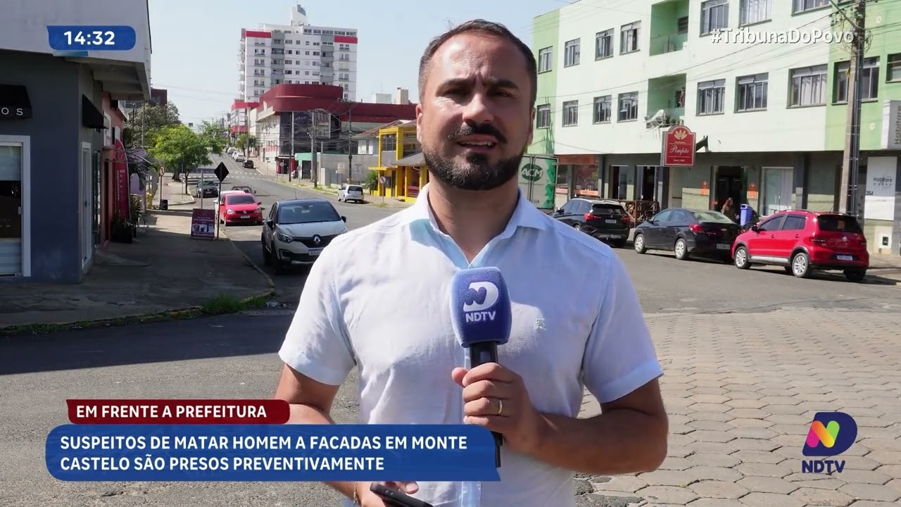 Suspeitos de matar homem a facadas em Monte Castelo são presos pela polícia