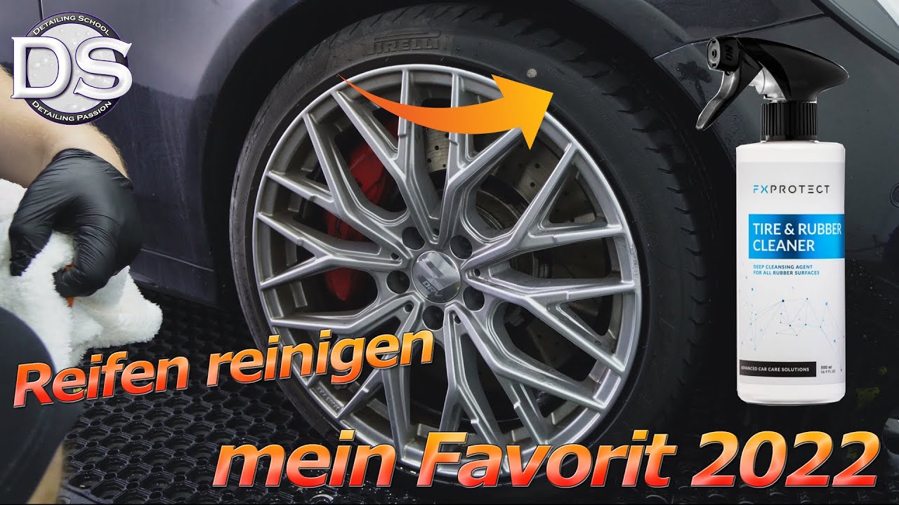Mein Lieblings-Reifen- und Gummireiniger - fleckige Reifen reinigen und auffrischen