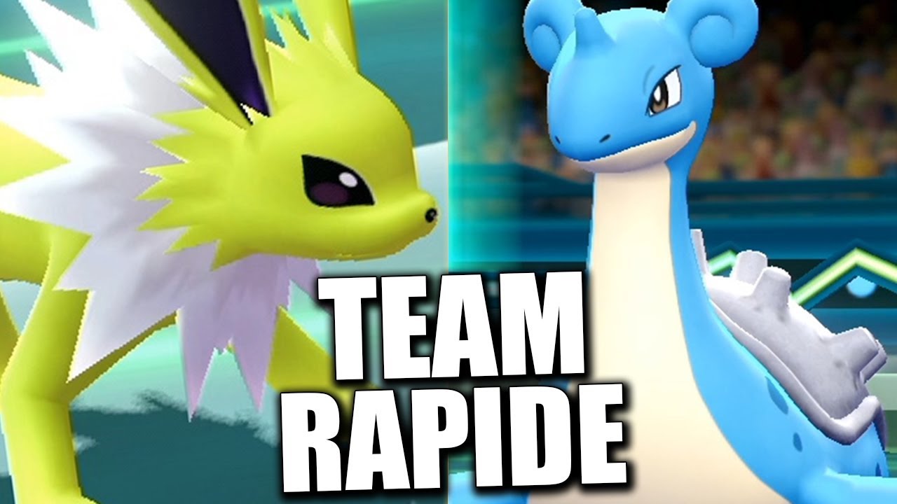 JE NE JOUE QUE LES PLUS RAPIDES - POKÉMON LET'S GO PIKACHU & ÉVOLI