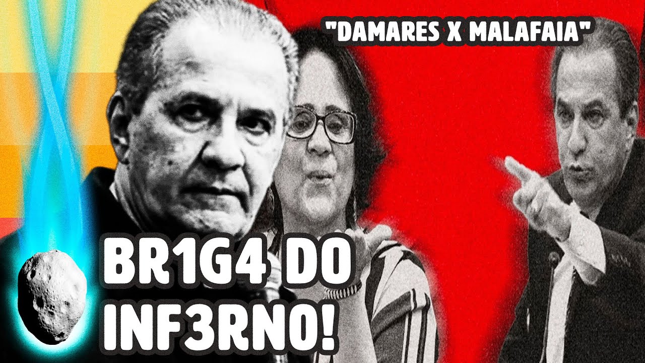 JORNALISTA DO INTERCEPT DESTRINCHA BR1G4 ENTRE DAMARES E MALAFAIA | PLANTÃO