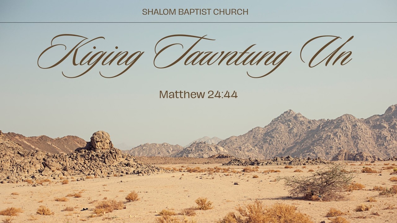 March 8th, 2026 | Bible Study| Rev. Nang Deih Lian |