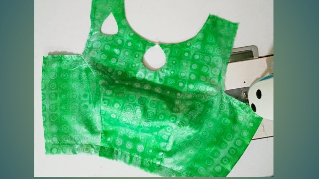Princess Cut Blouse Design Cutting and Stitching Boat Neck Blouse Design