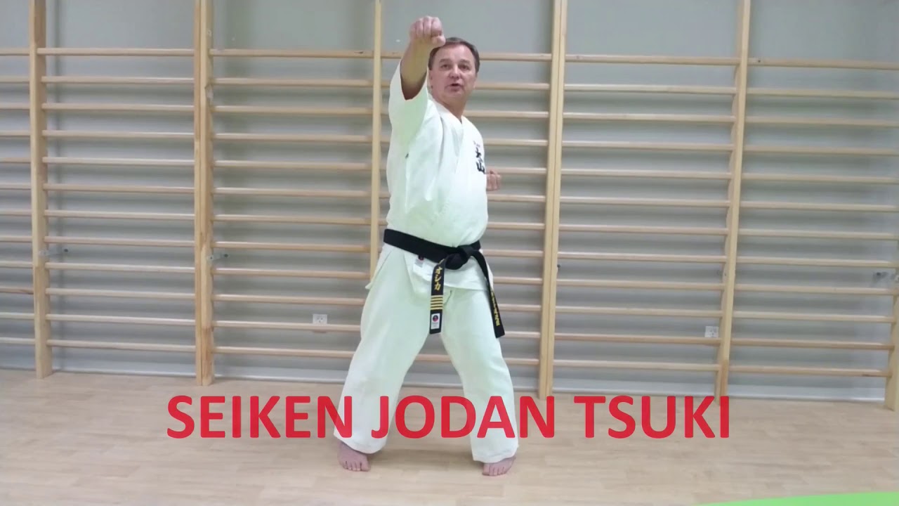 Podstawy karate - Shihan Mirek - podstawowe uderzenia