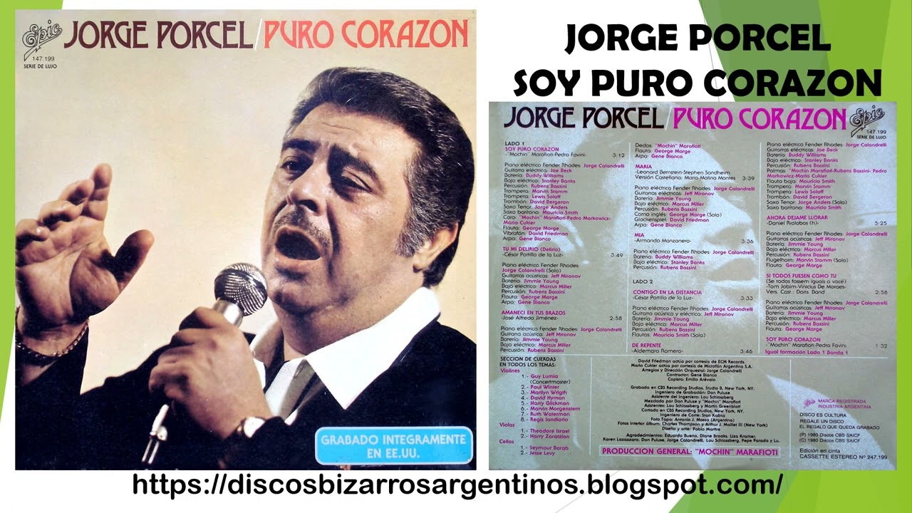 JORGE PORCEL - SOY PURO CORAZON