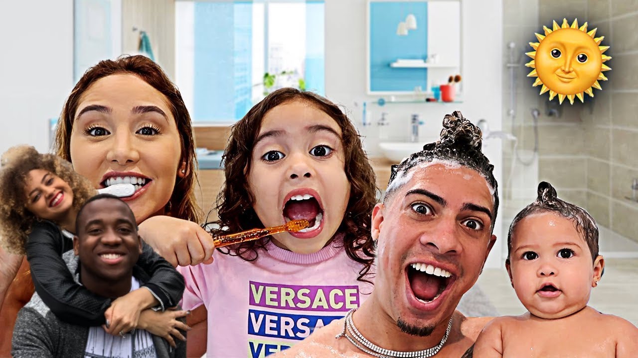 OUR MORNING ROUTINE IN QUARANTINE...- ACE FAMILY REACTION!!