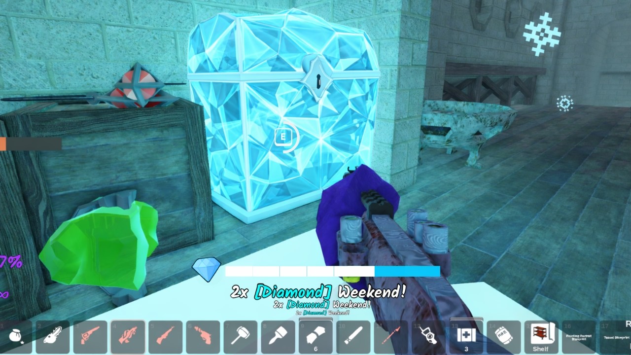 DOUBLE DIAMONDS HARD MODE is INSANE in 99 Nights in the Forest ROBLOX