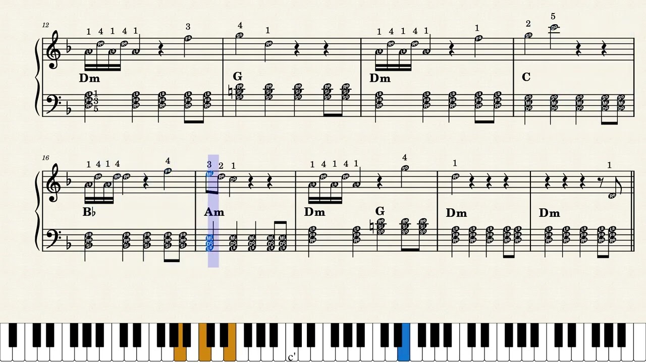 El bueno el malo y el feo – Ennio Morricone (PIANO FACIL) The good, t