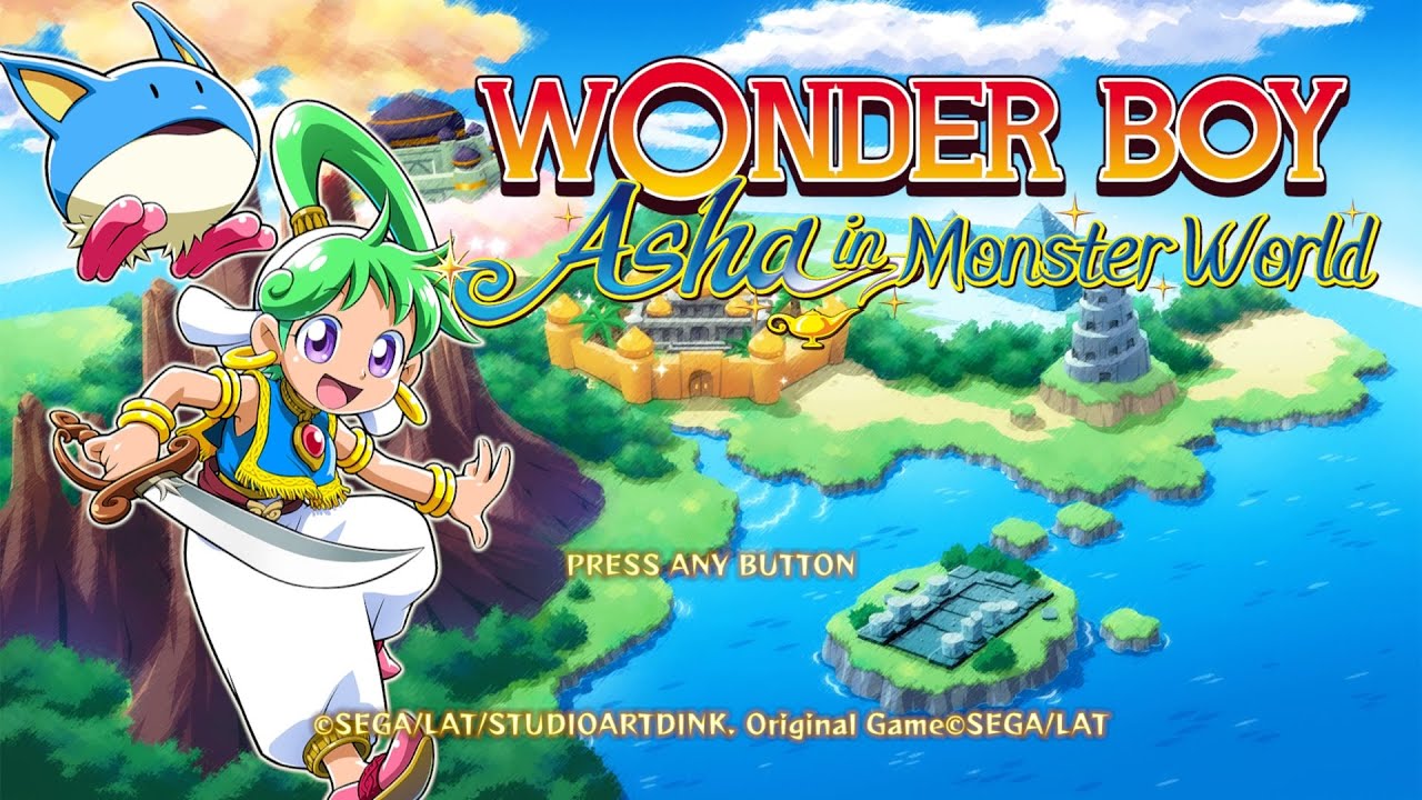 Wonder Boy: Asha in Monster World - [100% FULL GAME WALKTHROUGH] - [SWITCH GAMEPLAY] - No Commentary