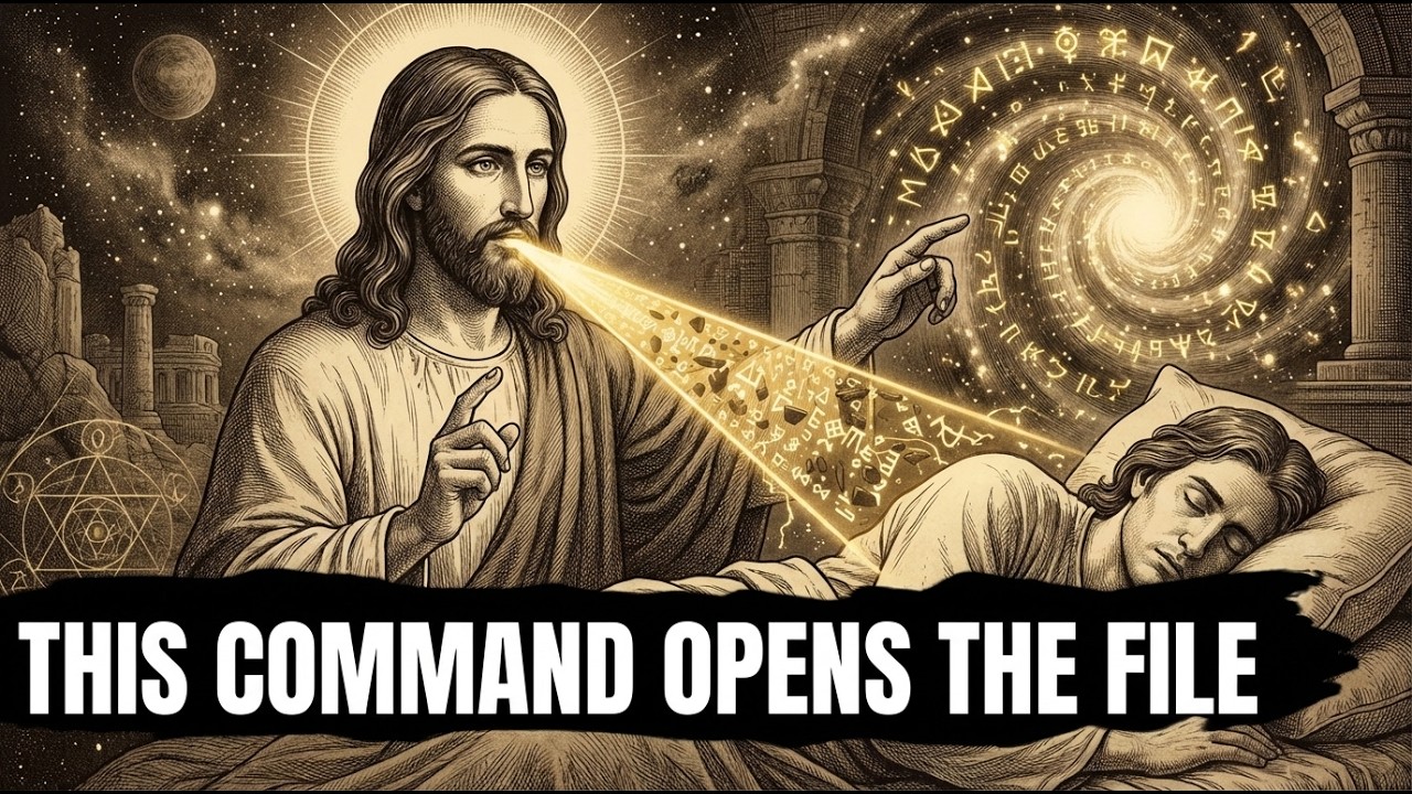Jesus Gave Chosen Ones 1 Dream Command That Opens The Monad Archive — Use It Before Sleep
