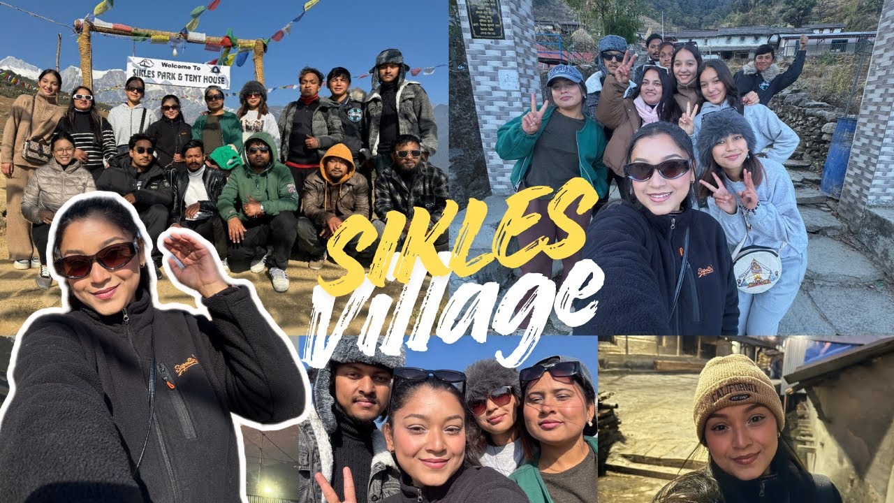 Ramailo Sikles Village Trip with (Sabai Jana)🫶🏻|| Nikita || #memories #sabaijana #nikitapariyar
