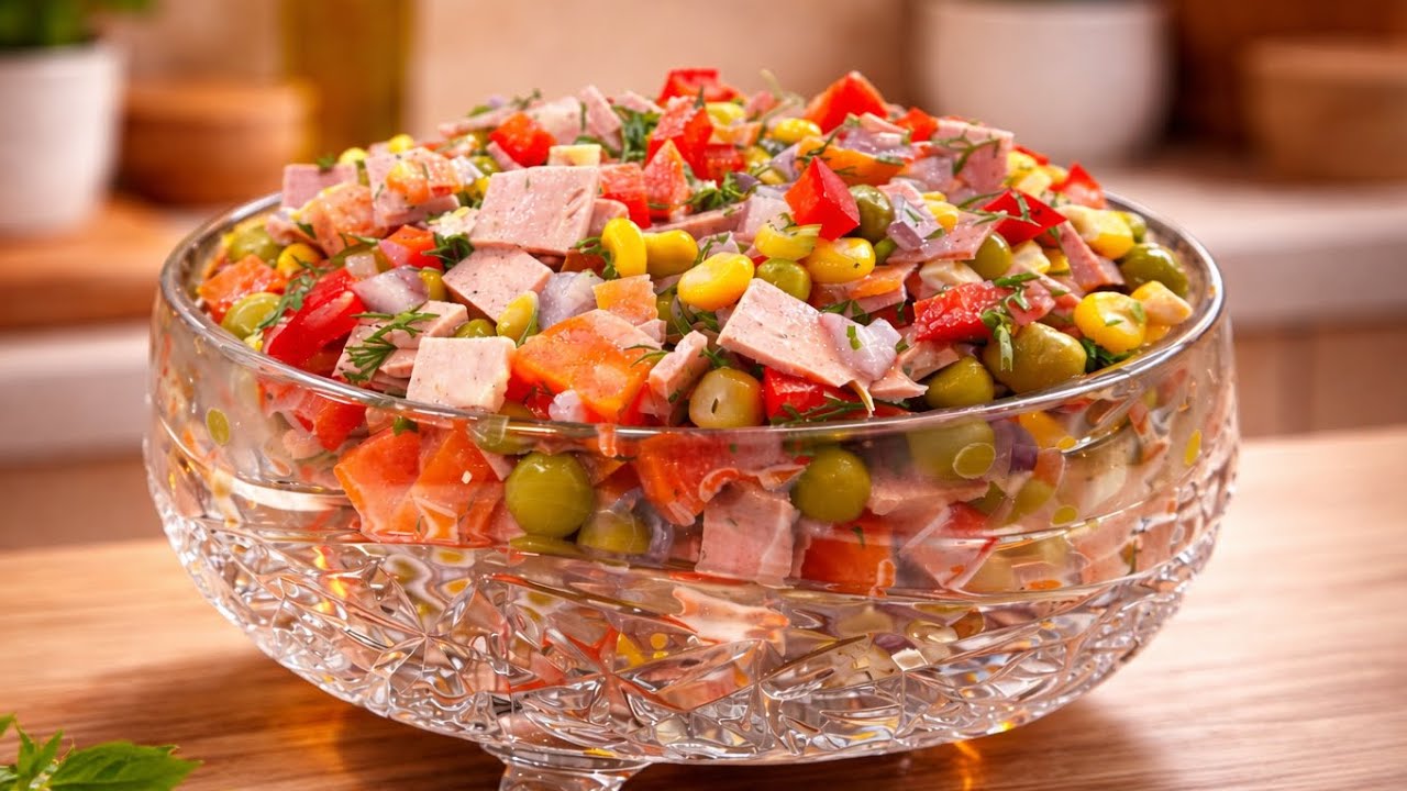 The Perfect Christmas Salad for Your Holiday Table – A Must-Try Festive Flavor! 🎄✨