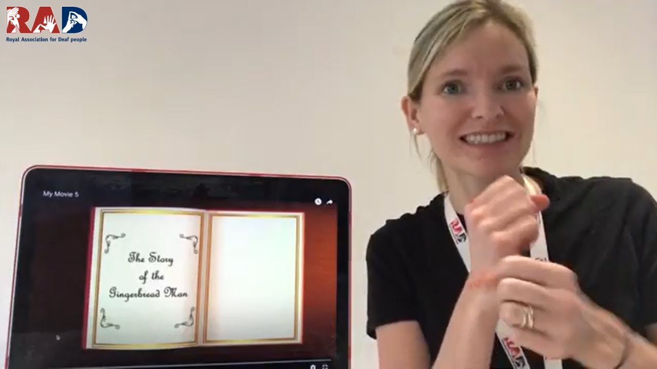 BSL Signed Stories: The Gingerbread Man