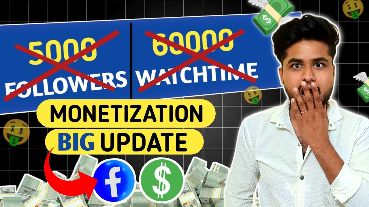 Facebook Monetization New Rule 🔥 || Ab Followers & Watchtime Ki Tension Nahi 😅
