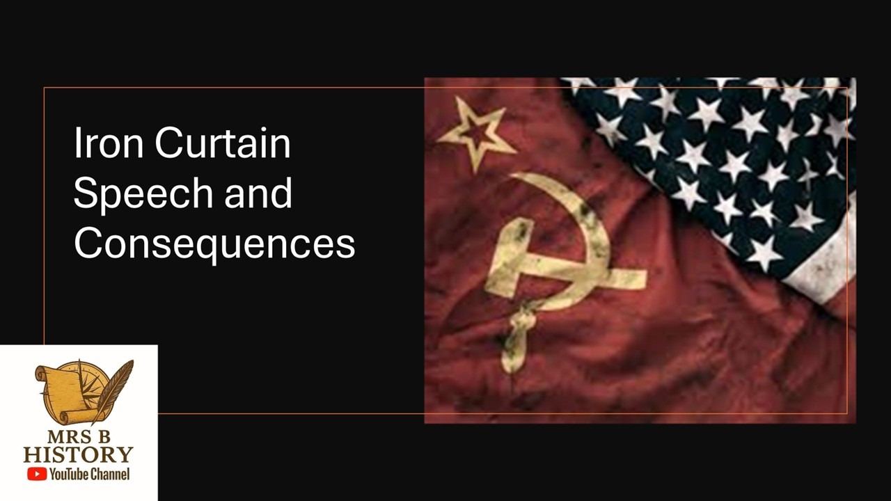 Iron Curtain Speech and Consequences Edexcel Cold War GCSE History