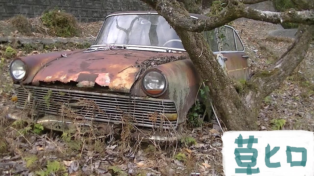草ヒロ　廃車体　オペル レコルト 1700  4ドアセダン 1960年代　激レア