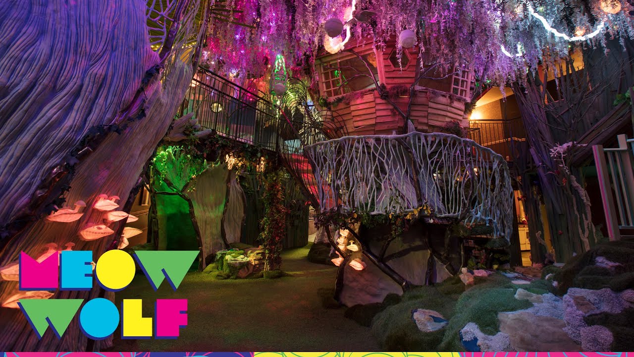 Behind the Scenes — The Forest  | Meow Wolf