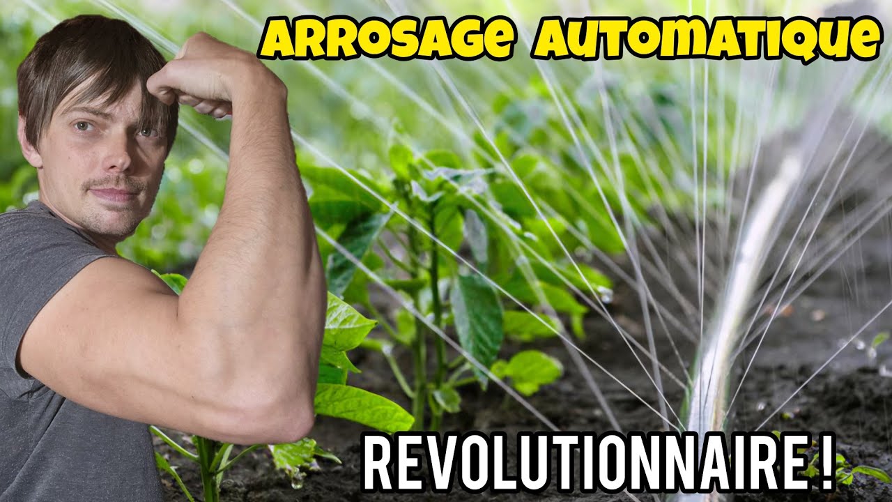 Arrosage automatique SANS EAU et SANS ÉLECTRICITÉ (facile à installer)