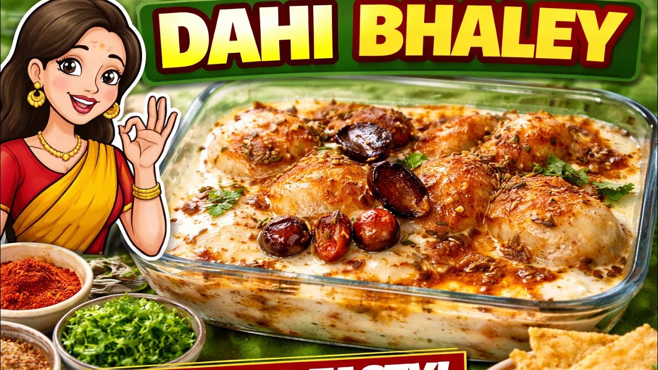 Special dahi bhally 🤤🤤 easy recipe 😋