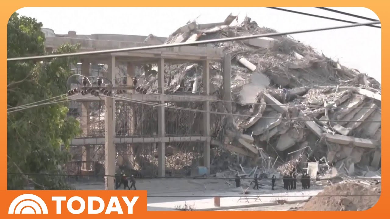 Video shows the moment a powerful earthquake strikes Thailand